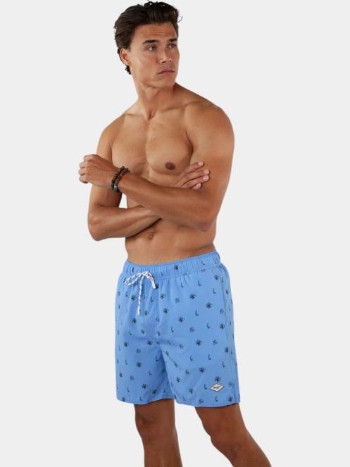 Barts Jerrick Shorts férfi fürdőnadrág kék színben 2