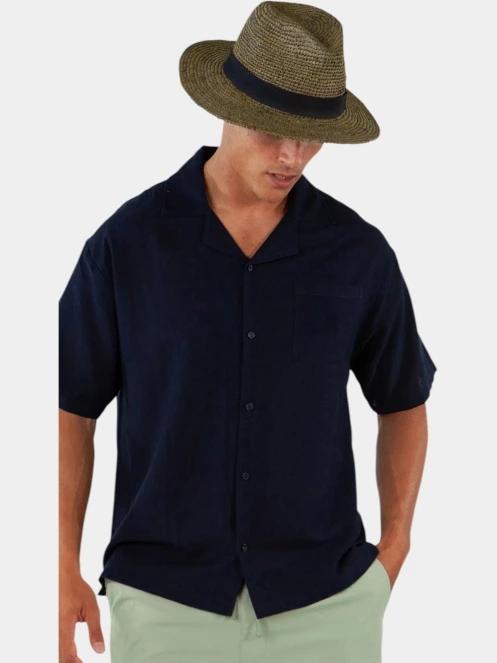 Barts Albury Hat férfi szalmakalap oliva színben 4