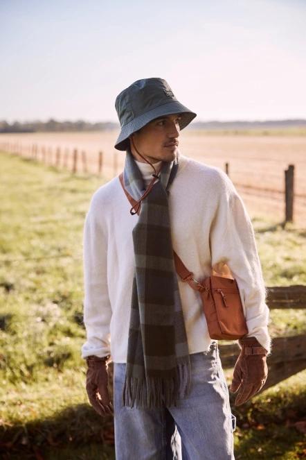 Barts Vilmari Gloves férfi kesztyű barna színben 5