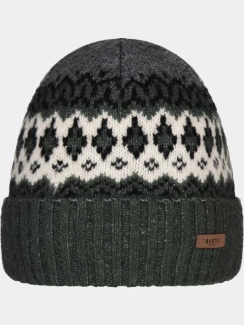 Barts Gregorys Beanie férfi sapka zöld színben 2