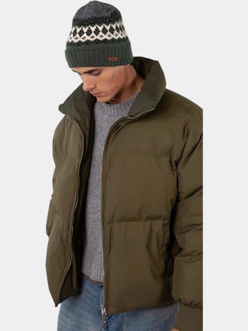 Barts Gregorys Beanie férfi sapka zöld színben 4