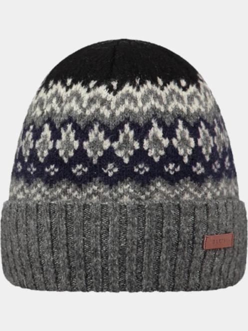 Barts Gregorys Beanie férfi sapka szürke színben 2
