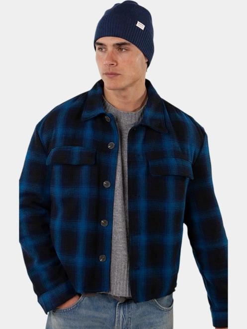Barts Rhyso Beanie férfi sapka sötétkék színben 4