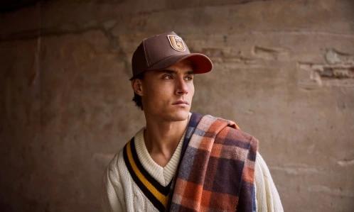 Barts Ketill Scarf férfi sál sötétkék színben 5