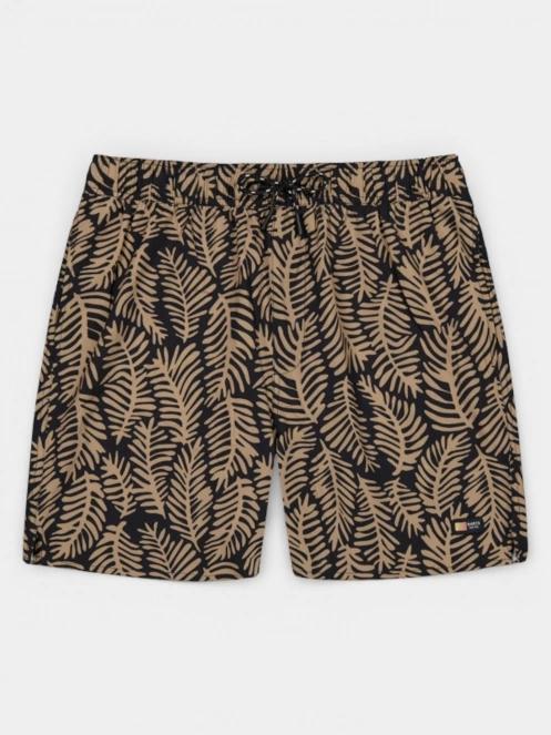 Barts Covalla Shorts férfi fürdőnadrág fekete színben 4