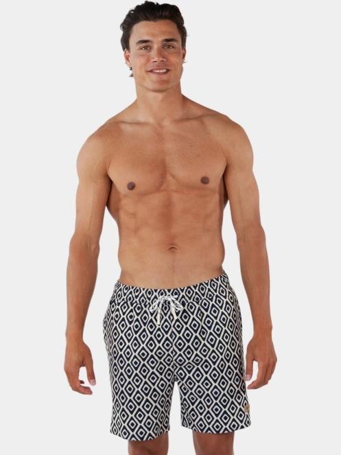 Barts Fornollo Shorts férfi fürdőnadrág sötétkék színben 2