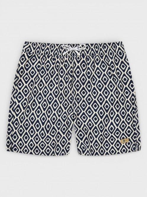 Barts Fornollo Shorts férfi fürdőnadrág sötétkék színben 4