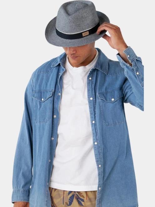 Barts Tranqilo Hat férfi kalap kék színben 4