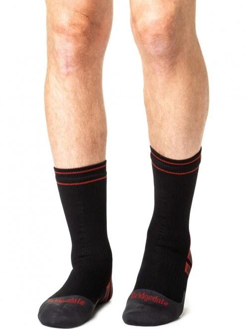 Bridgedale StormSock Heavyweight Boot túrazokni fekete színben 4