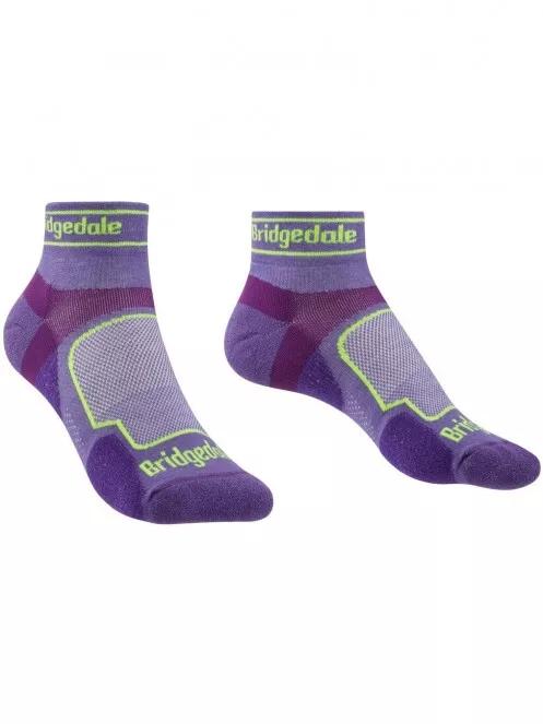Bridgedale Ultralight T2 Coolmax Sport Low Wmn női túrazokni magenta színben 2