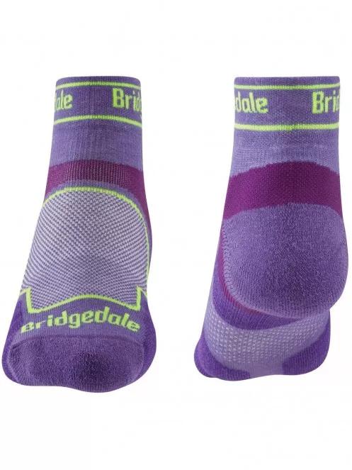 Bridgedale Ultralight T2 Coolmax Sport Low Wmn női túrazokni magenta színben 3