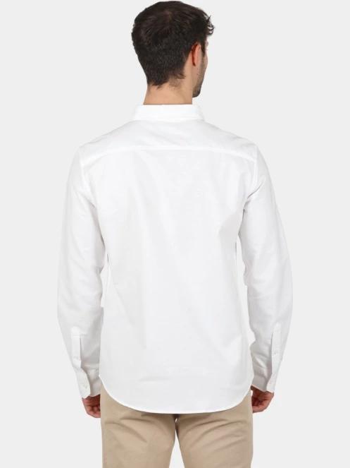 TBS Bradyche férfi hosszú ujjú ing fehér színben 4