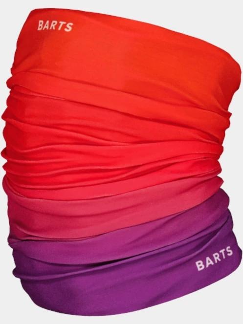Barts Multicol Dip Dye csősál piros színben 2