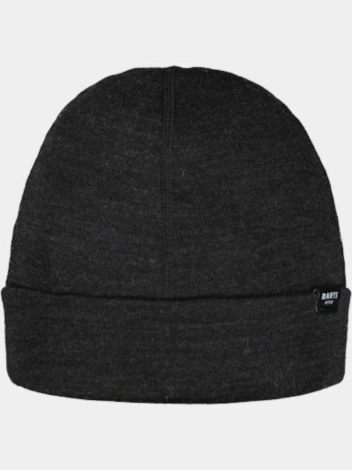 Barts Merino Beanie sapka fekete színben 2