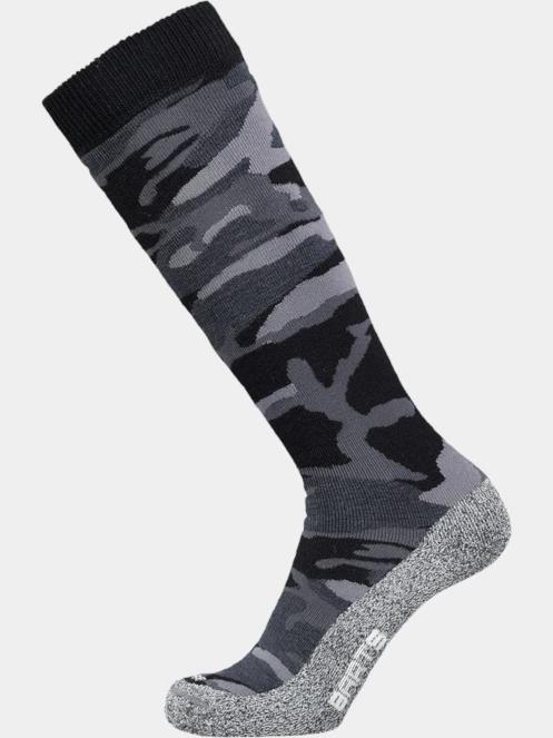 Barts Skisock Camo sízokni szürke színben 2