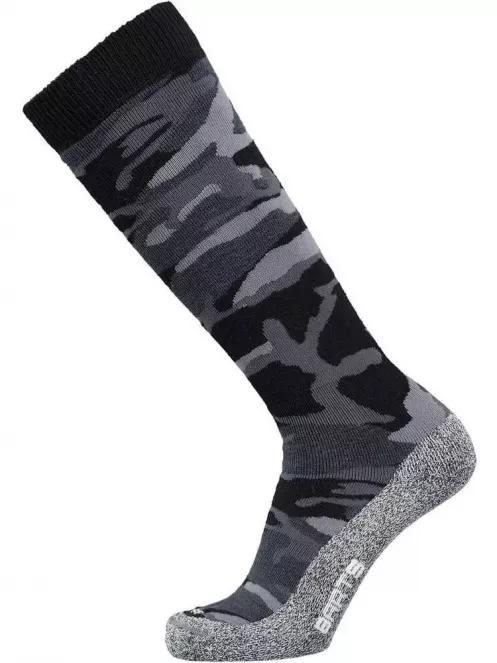 Barts Skisock Camo sízokni szürke színben 2