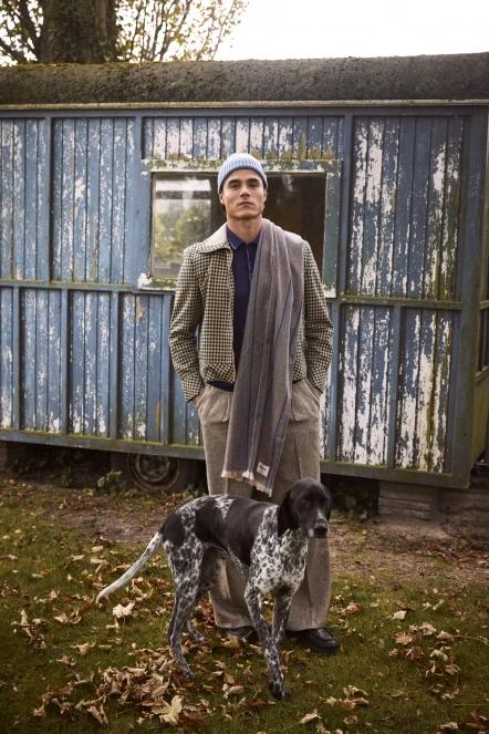 Barts Sumter Beanie sapka kék színben 4