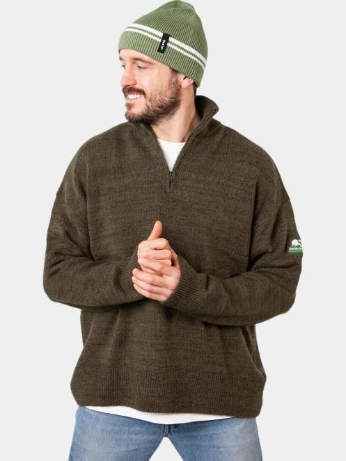 Barts Monarda Beanie sapka zöld színben 4