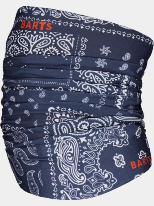 Barts Multicol Paisley Mix csősál sötétkék színben 2