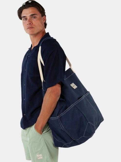 Barts Jondi Bag shopper táska sötétkék színben 4