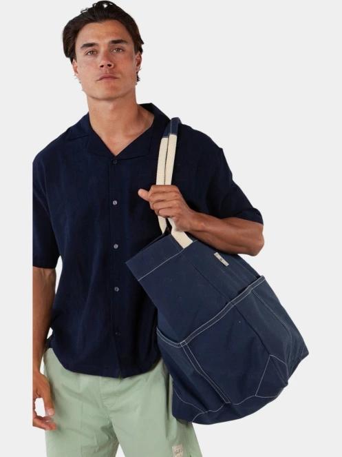Barts Jondi Bag shopper táska sötétkék színben 5