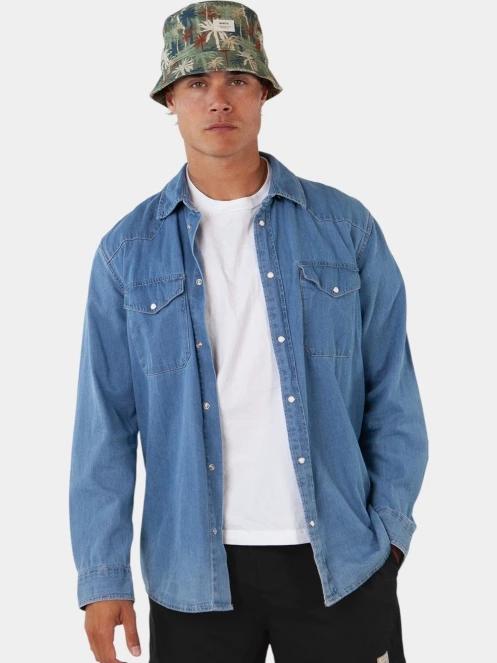 Barts Lowan Hat bucket hat zöld színben 4