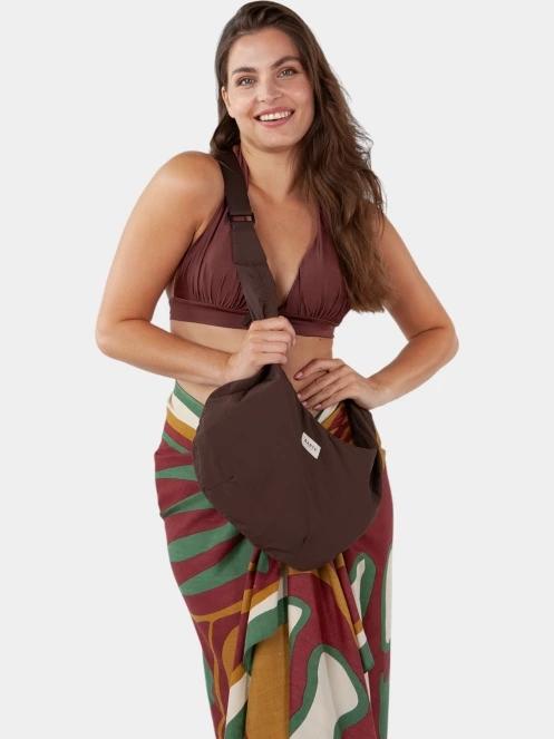 Barts Nurrin Shoulderbag női válltáska barna színben 3