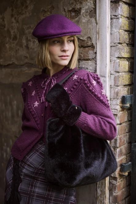 Barts Fjordur Cap svájci sapka lila színben 6