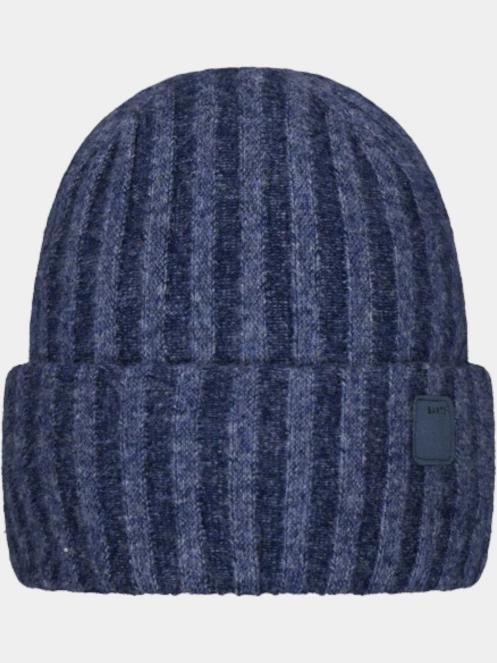 Barts Selfoss Beanie kötött sapka sötétkék színben 2