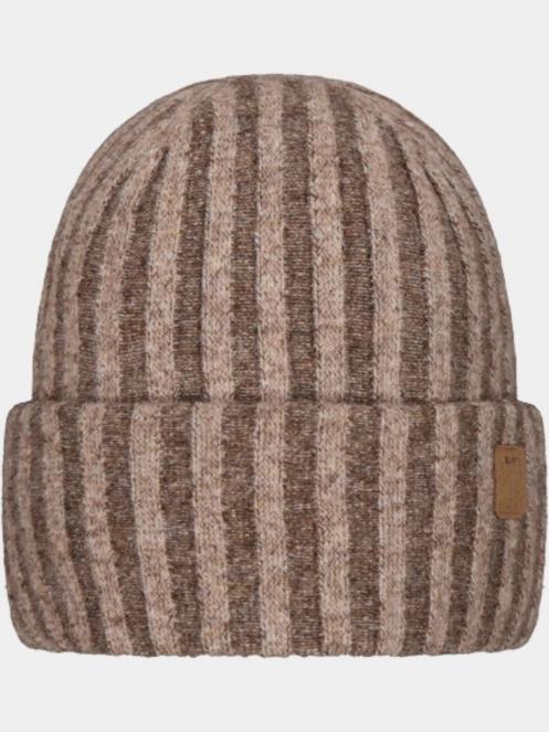 Barts Selfoss Beanie kötött sapka barna színben 2