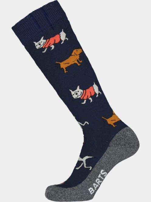 Barts Skisock Doggie Duck sízokni sötétkék színben 2
