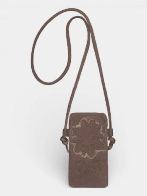 Barts Dieuw Phonebag női telefontok barna színben 2
