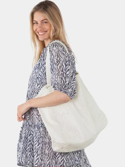 Barts Dieuw Beachbag női strandtáska fehér színben 4