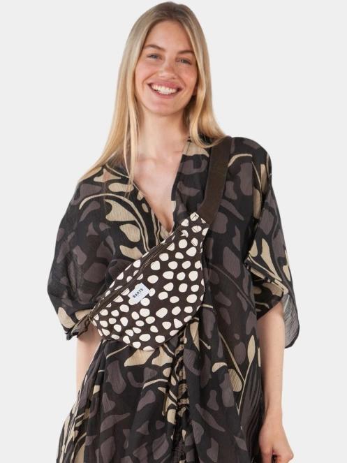 Barts Juno Bumbag női övtáska barna színben 3