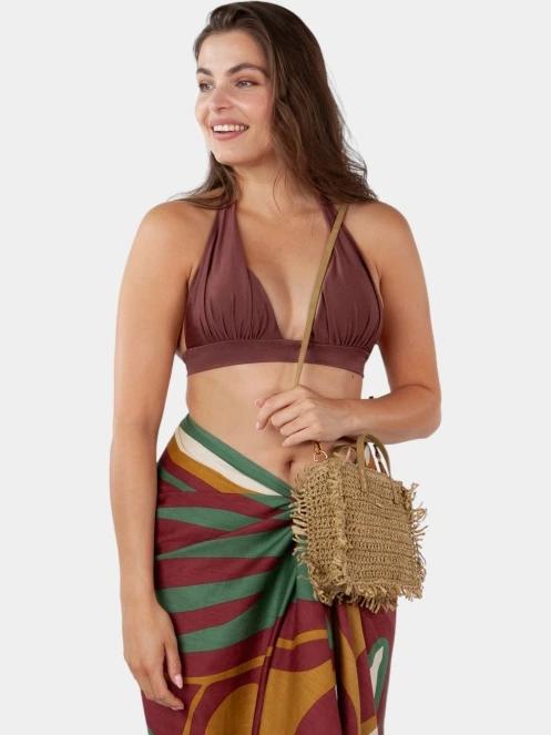 Barts Breezie Handbag női kézitáska barna színben 4