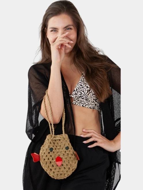 Barts Glowie Bag női kistáska barna színben 4