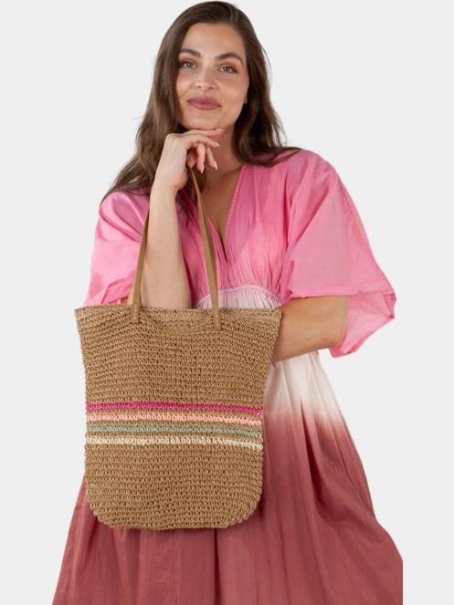 Barts Lazey Shopper női shopper táska barna színben 3