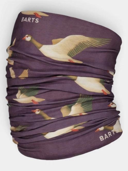 Barts Multicol Geese csősál lila színben 2