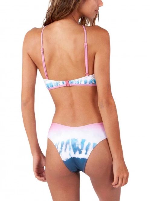 Barts Ara Plunge Cross Back női bikini felső rózsaszín színben 6