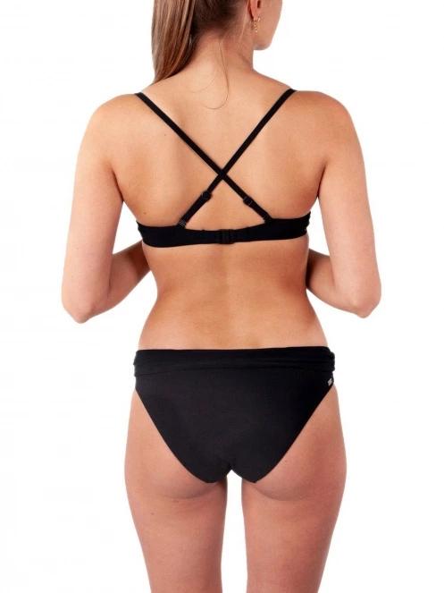 Barts Solid Wire női bikini felső fekete színben 4