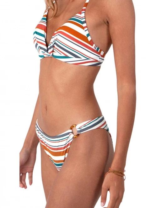 Barts Halio Cheeky Bum női bikini alsó multikolor színben 3