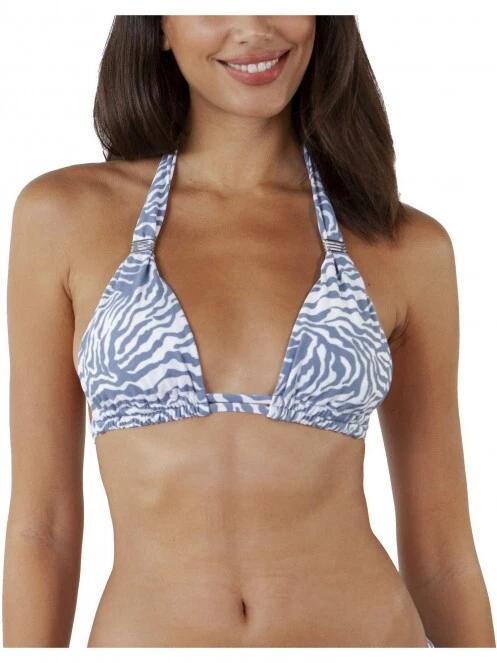 Barts Deltia Triangle női bikini felső világoskék színben 2