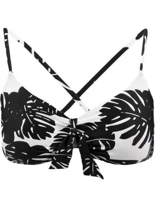 Barts Banksia Crop Top női bikini felső fekete színben 6