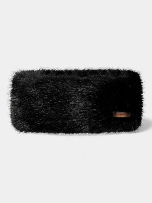 Barts Fur Headband női fejpánt fekete színben 2