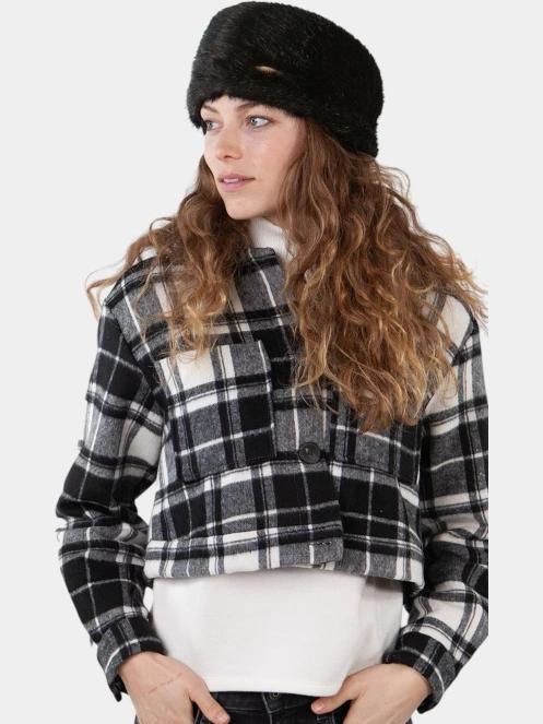 Barts Fur Headband női fejpánt fekete színben 3