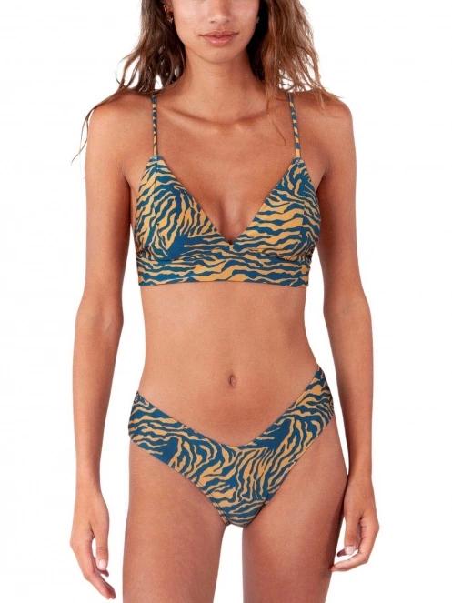Barts Kalae High Cut Briefs női bikini alsó barna színben 2