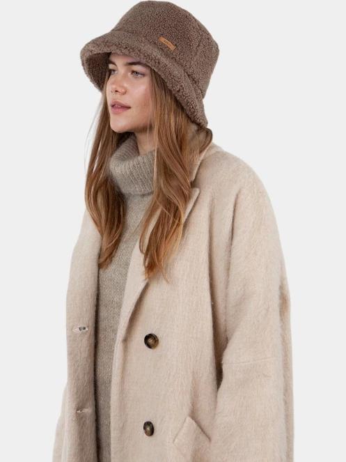 Barts Teddybuck Hat női bucket hat barna színben 4