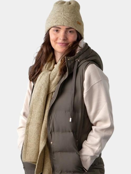 Barts Bridgey Beanie női sapka oliva színben 3