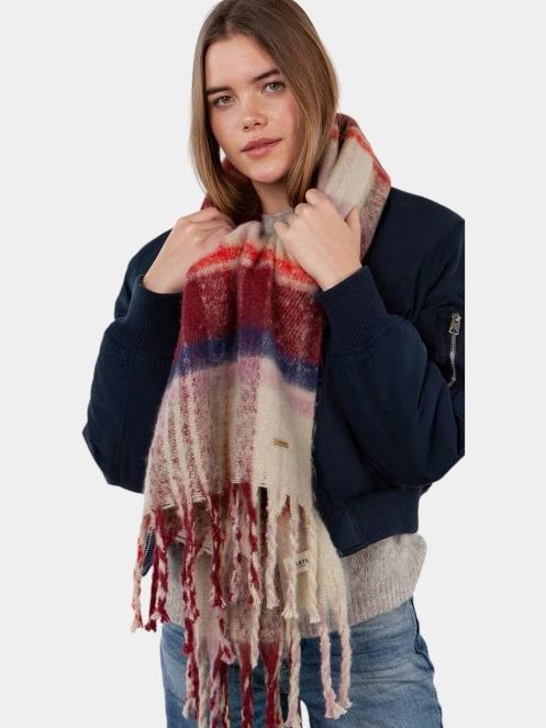 Barts Loriant Scarf női sál bordó színben 3
