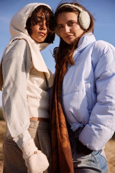 Barts Browniez Earmuffs női fülvédő homok színben 5